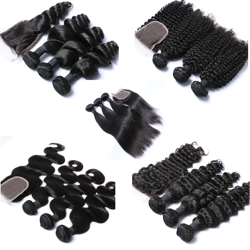 Wholesale 100% Natural Human Hair Price List Loose Wave Unprocessed Raw Indian Temple Hair YL162